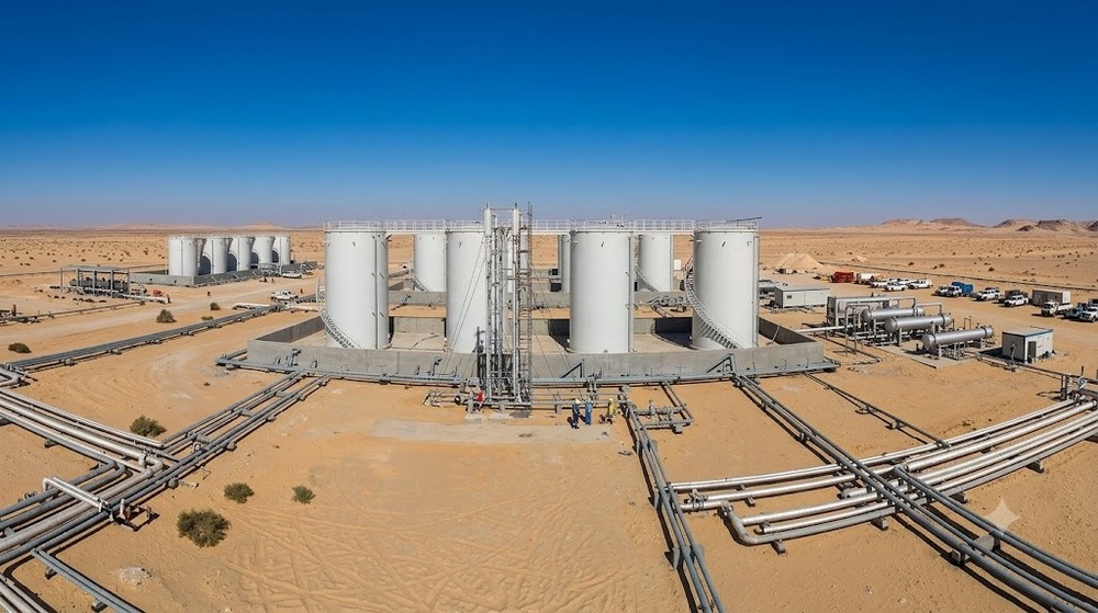 Industrial Crude Oil Storage Tank