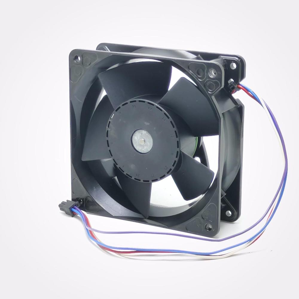 EBMPAPST 4118N/2H4P 48V DC 34W 0.65A 12038mm Ball Bearing Industrial Axial Cooling Fan