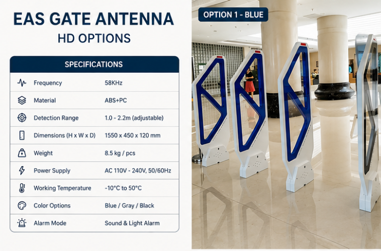 Library Security EM Technology Gate Antenna