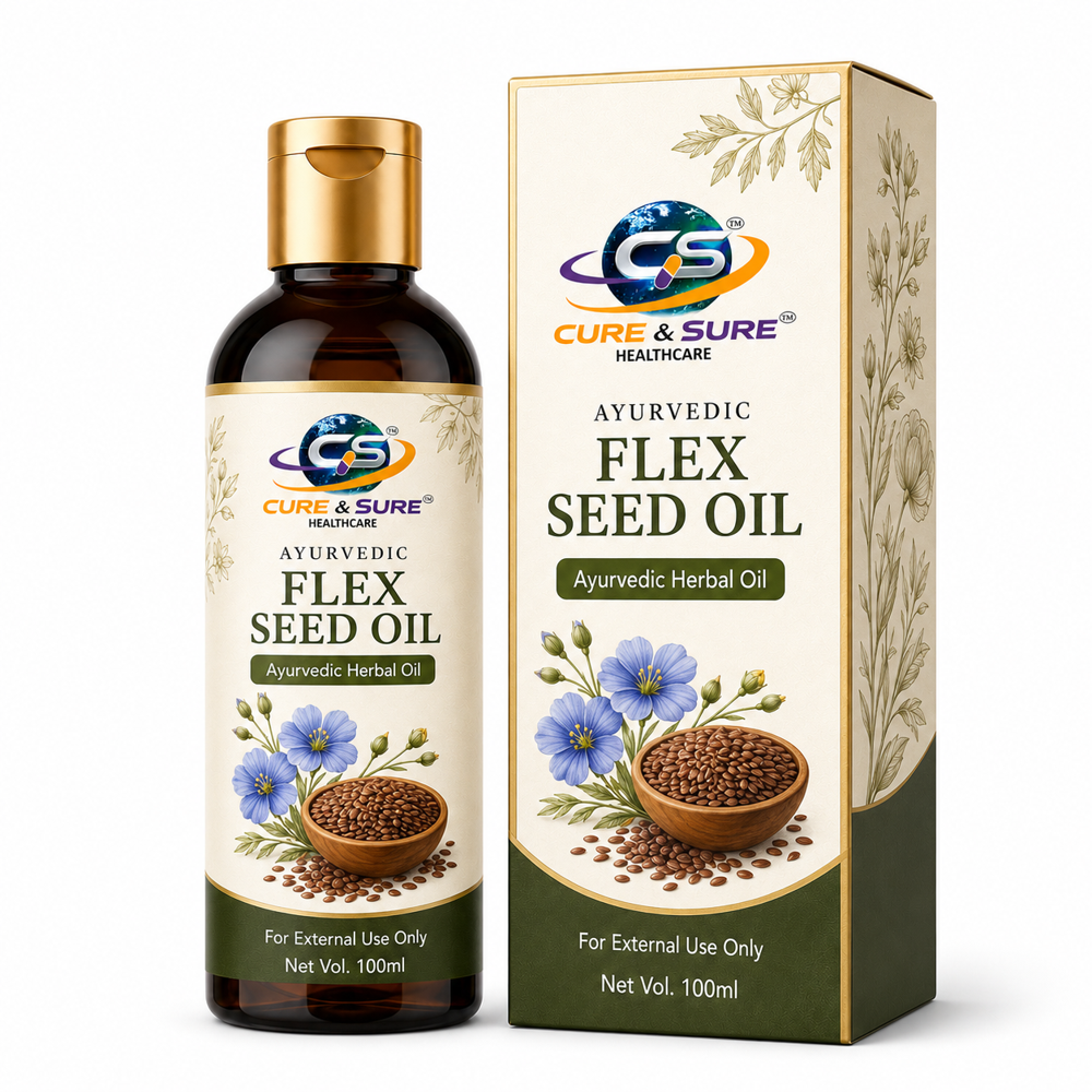 Ayurvedic Flex Seed Oil Third Party Manufacturing - Additives: As Per Buyer Requirement