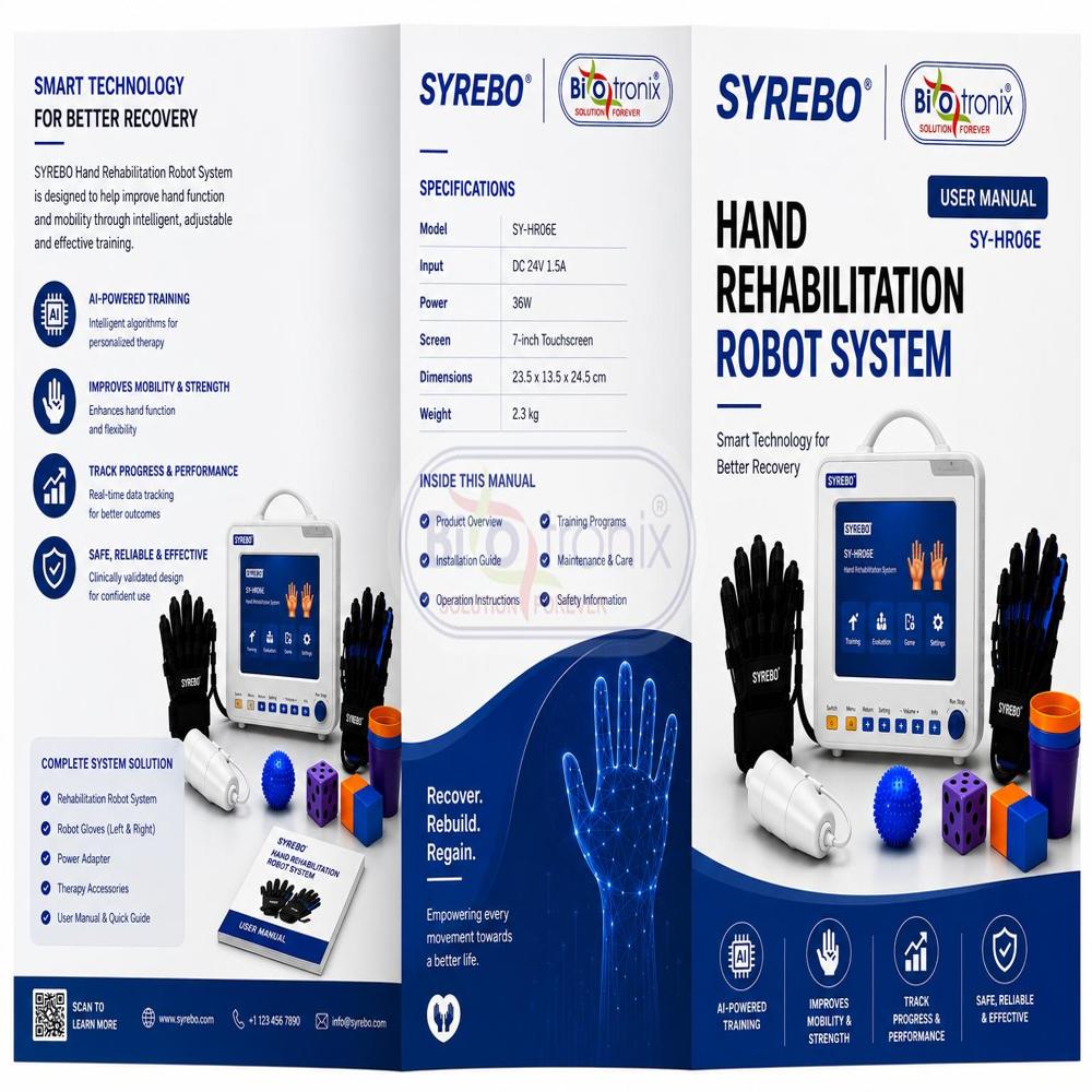 Clinical Robotic Hand Therapy System for Faster Recovery