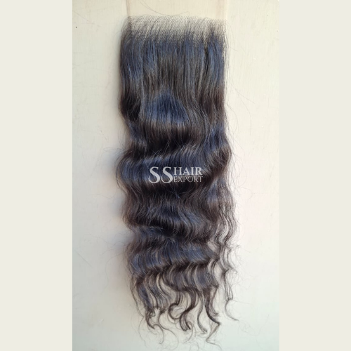 4x4 Closure Lace Sew In Side Part Virgin Human Hair Weave For Wigs Wholesale Vendor