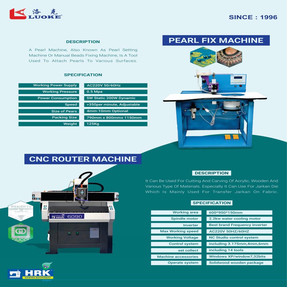 Pearl Fix Machine - Capacity: 200 Kg