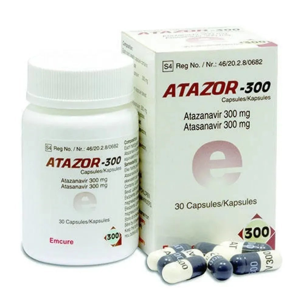 Atazor 300mg Bottle - Cas No: 198904-31-3