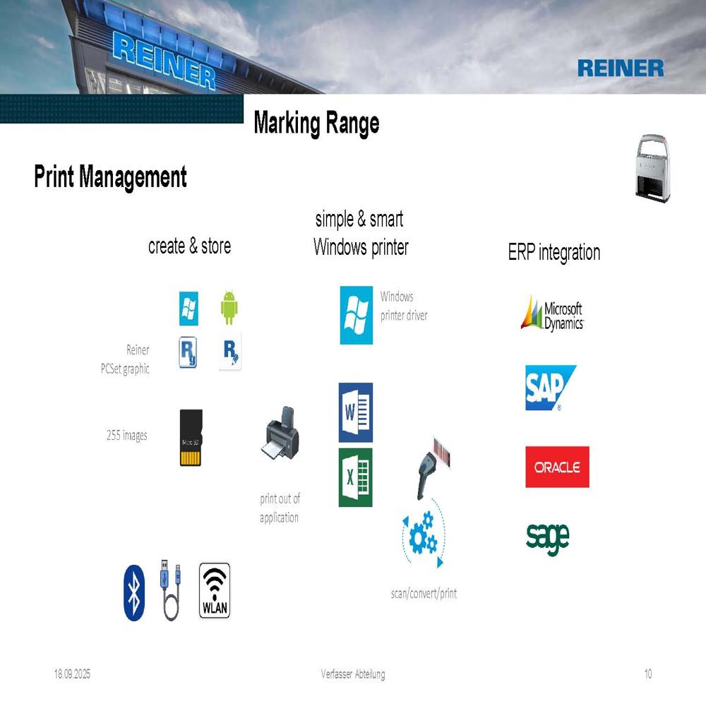 Tamper-proof handheld printer