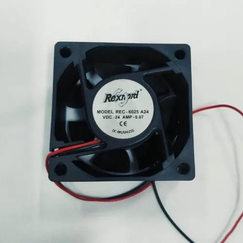 REXNORD REC-6025 A24 24V DC 0.08A 6025mm Ball Bearing Industrial Axial Cooling Fan
