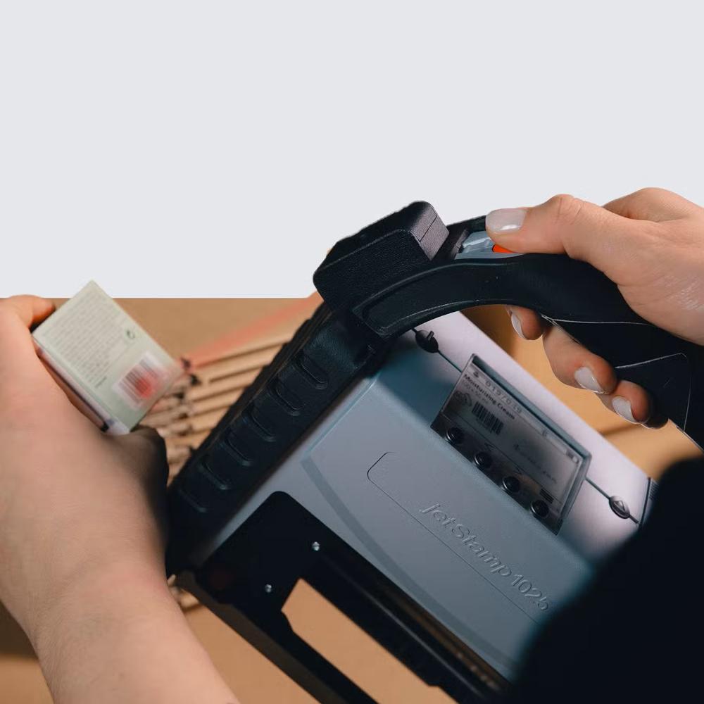 Non-removable QR code printer
