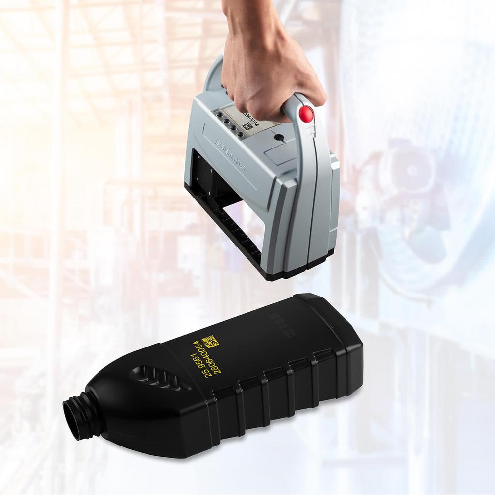 Industrial non-removable barcode printer