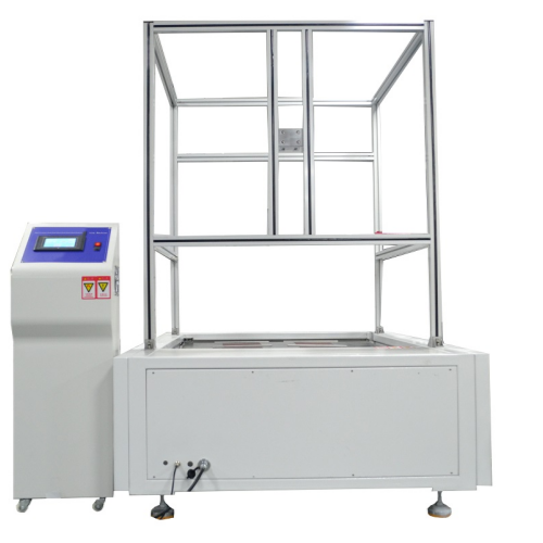 Luggage Walked Wear Test Machine - Aluminum Alloy & Steel, 220x180x160cm, 0-5 km/h Adjustable Speed, Touch Screen Control, Emergency Stop, Digital Counter