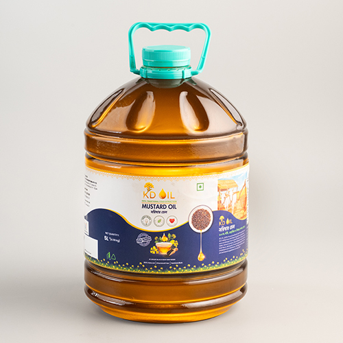 5 Liter Wood Cold Press Mustard Oil
