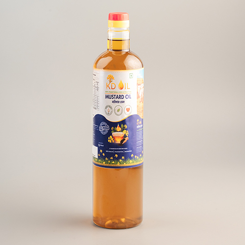 1 Litre Wood Cold Press Mustard Oil