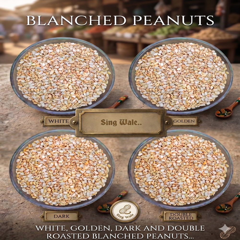 Roasted Blanched Peanuts - Feature: No