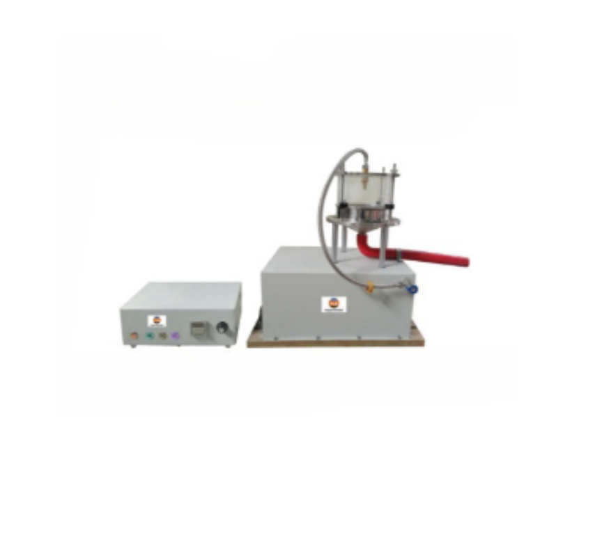 Geotextile equivalent aperture tester (wet sieve method)
