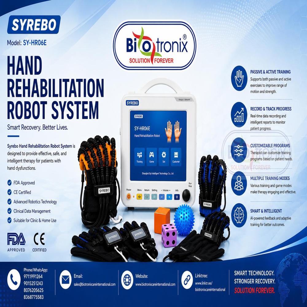 Professional Hand Therapy Robot for Neuro Rehabilitation