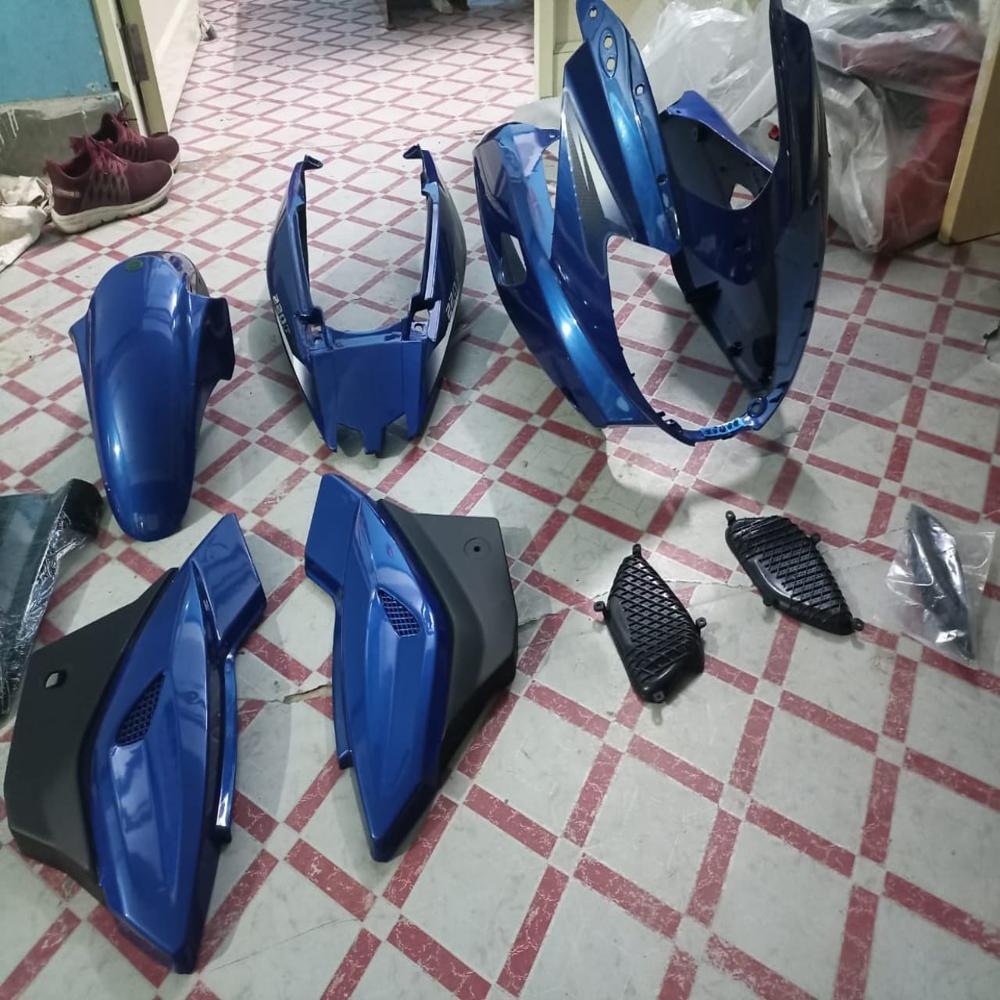 Bajaj Pulsar 220 Blue Bike Body
