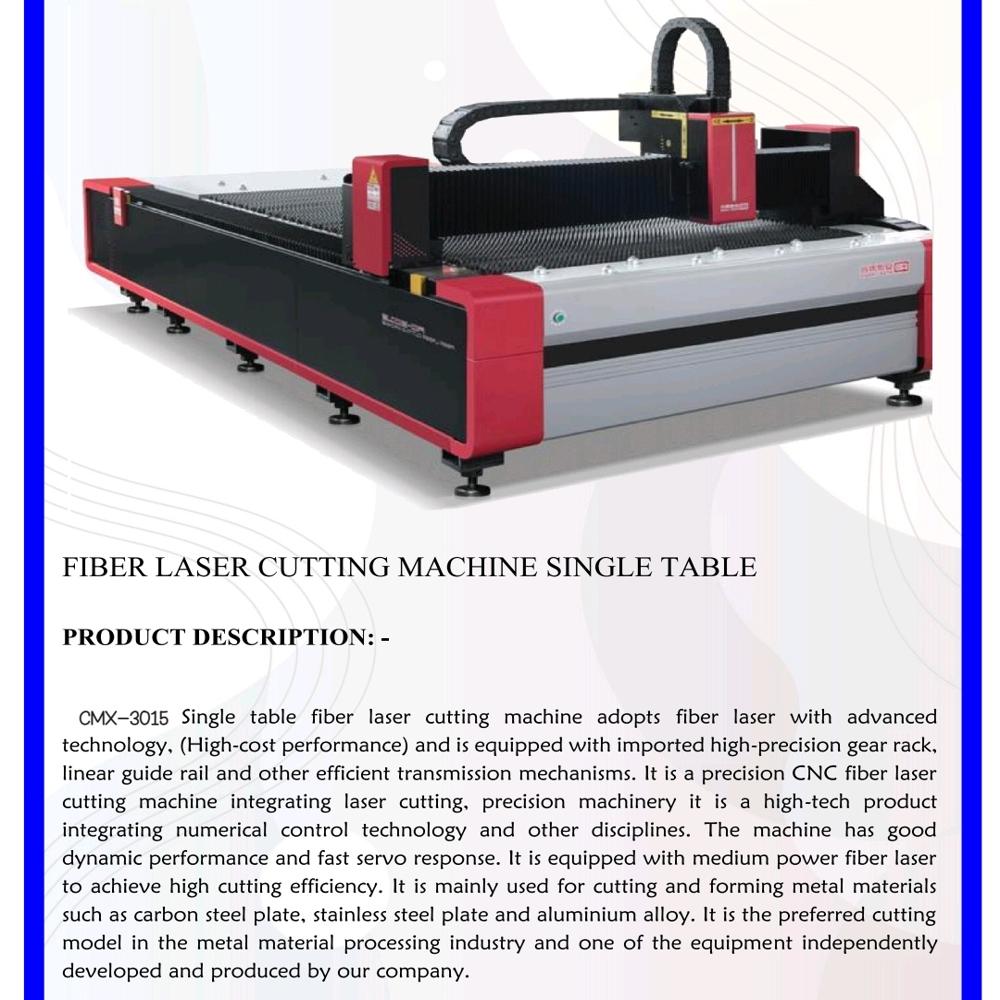 Fiber Laser Cuuting Machine - Automatic Grade: Automatic
