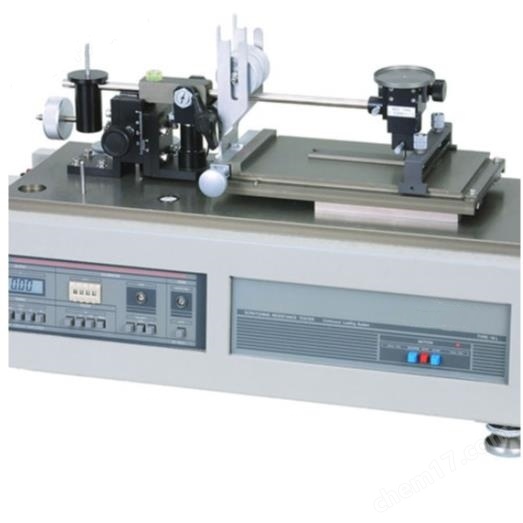 Continuous Load Scratch Resistance Tester - Stainless Steel & Aluminum Alloy, 800x350x350 mm | Digital Microprocessor Control, Diamond Tip Stylus, ASTM D7027 & ISO 1518 Compliant