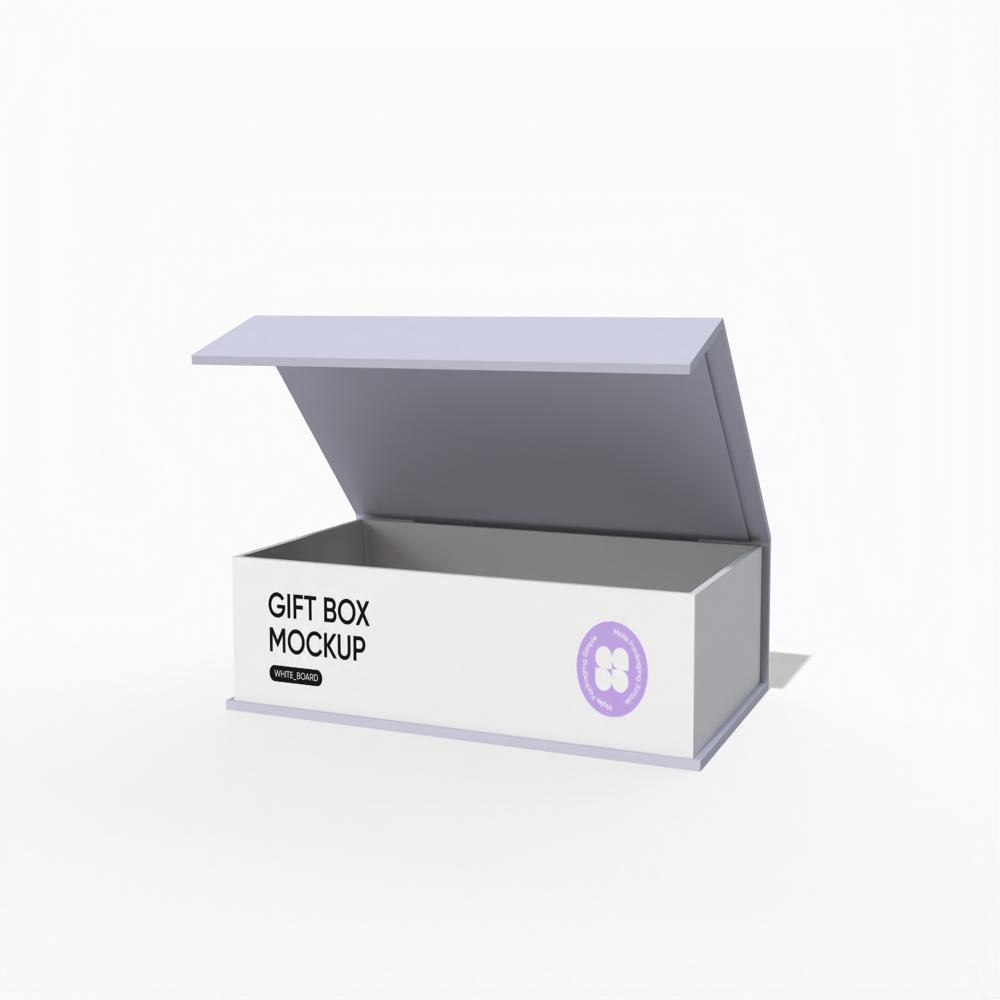 Magnetic Rigid Packaging Box - Color: Black