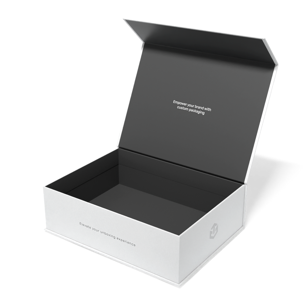 Magnetic Rigid Packaging Box - Color: Black