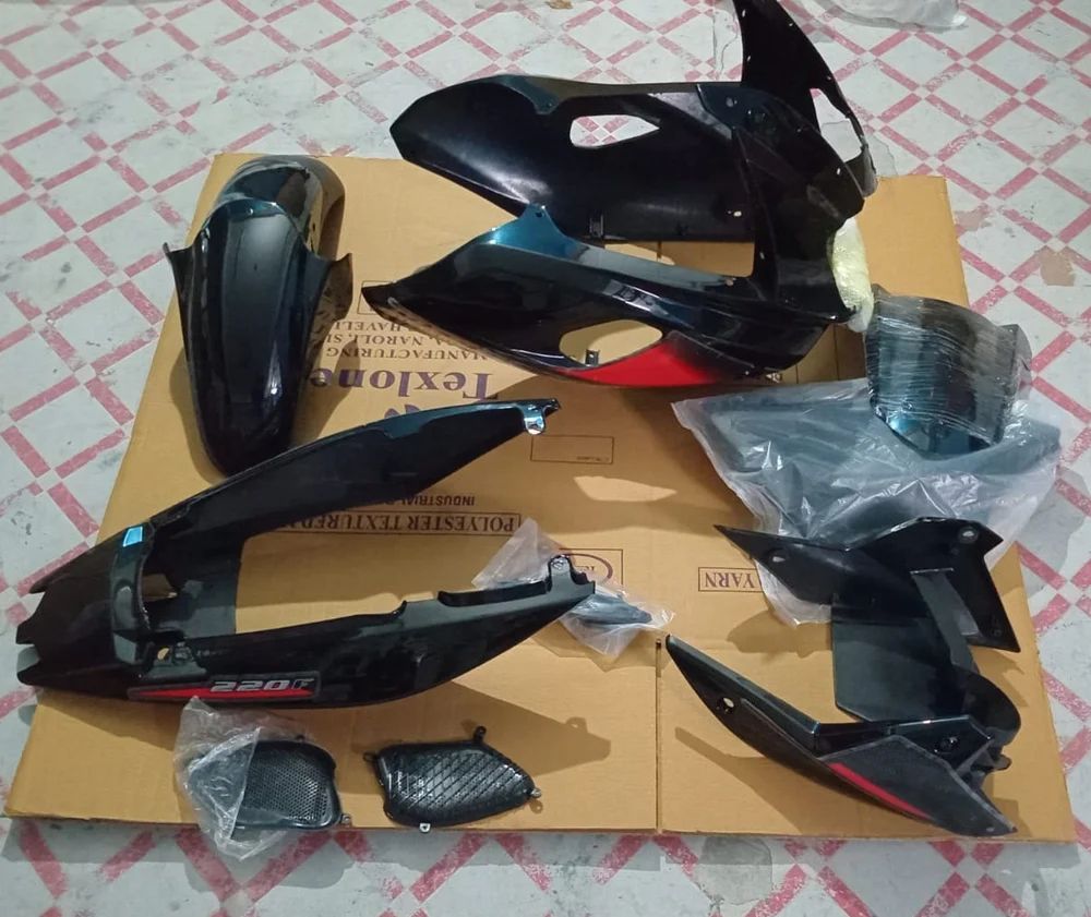 Bajaj Pulsar 220F Red Bike Full Body Kit 