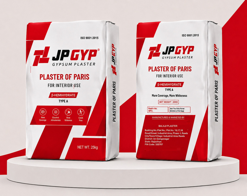 JP GYP Gypsum Plaster (Plaster of Paris)