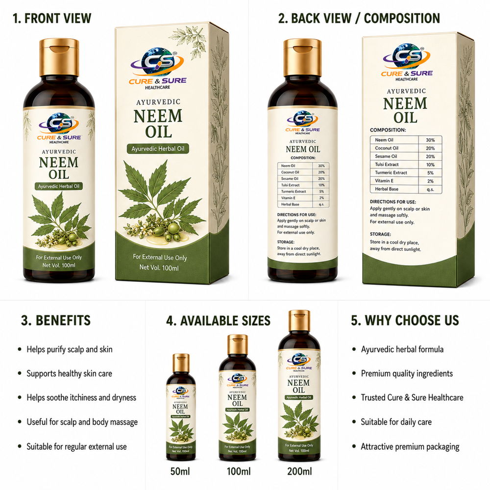 Ayurvedic Neem Oil Third Party Manufacturing