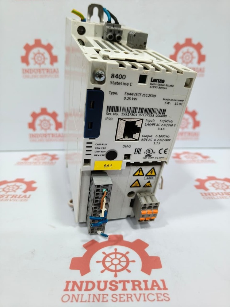 Lenze E84AVSCE2512SX0 Variable Frequency Inverter Drive