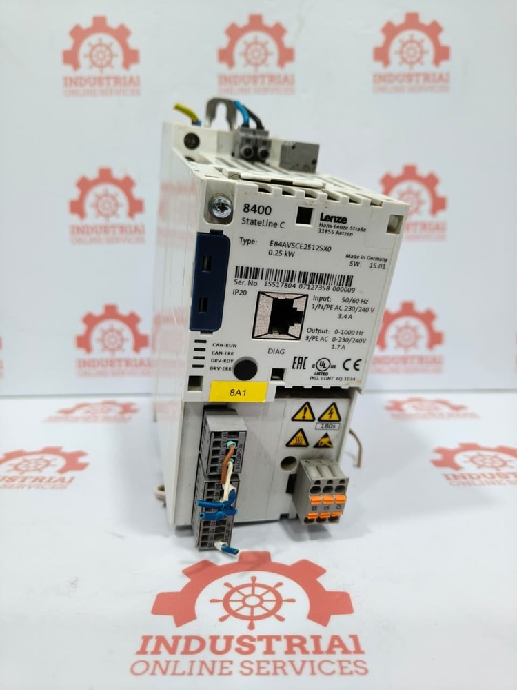 Lenze E84AVSCE2512SX0 Variable Frequency Inverter Drive