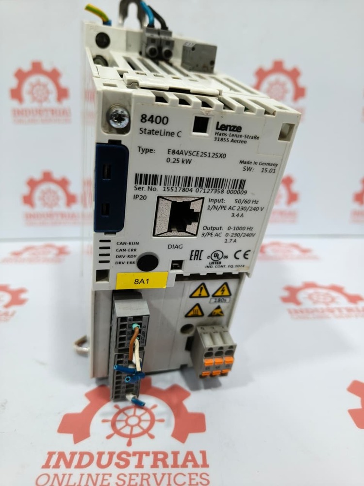 Lenze E84AVSCE2512SX0 Variable Frequency Inverter Drive
