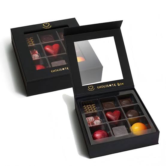 Chocolate Gift Box - High-quality Cardboard, Custom Size, Elegant Matte Lamination Finish, Versatile Rectangular Shape, Uv Offset Printing Options