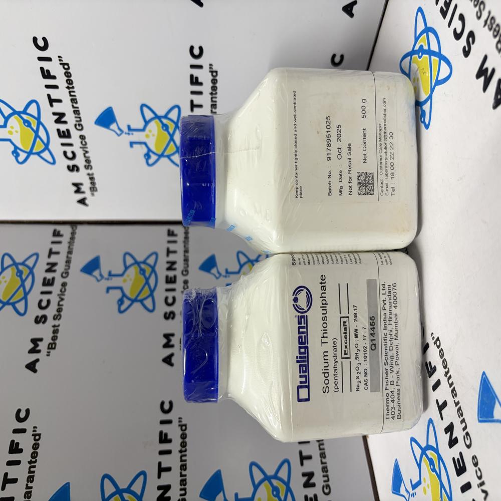 Sodium Thiosulphate ER Qualigens, 500g