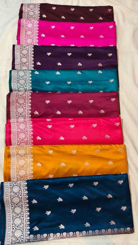 Handloom Mashru Silk Saree