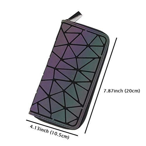 Reflective Geometric Shoulder Bag for Women  Fashion Crossbody Purse