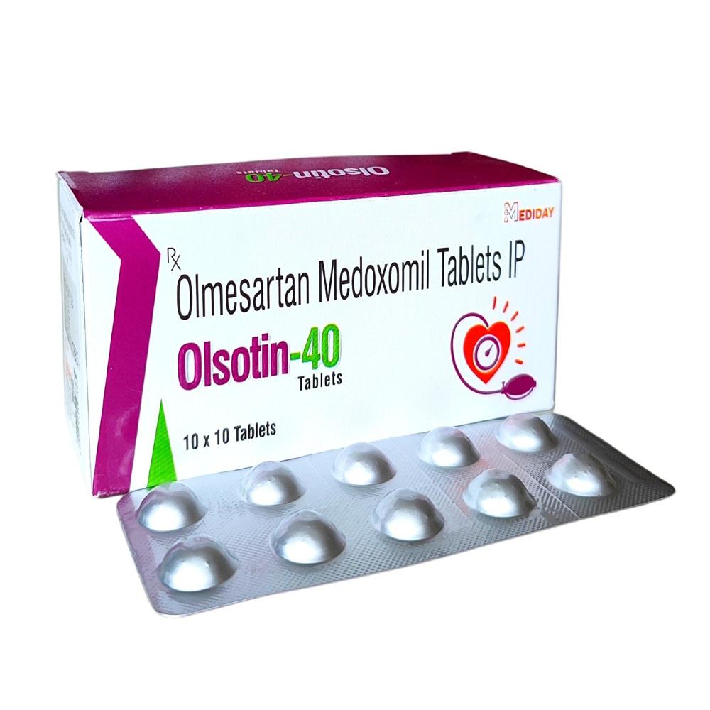 Olmesartan 40 Mg Tablet