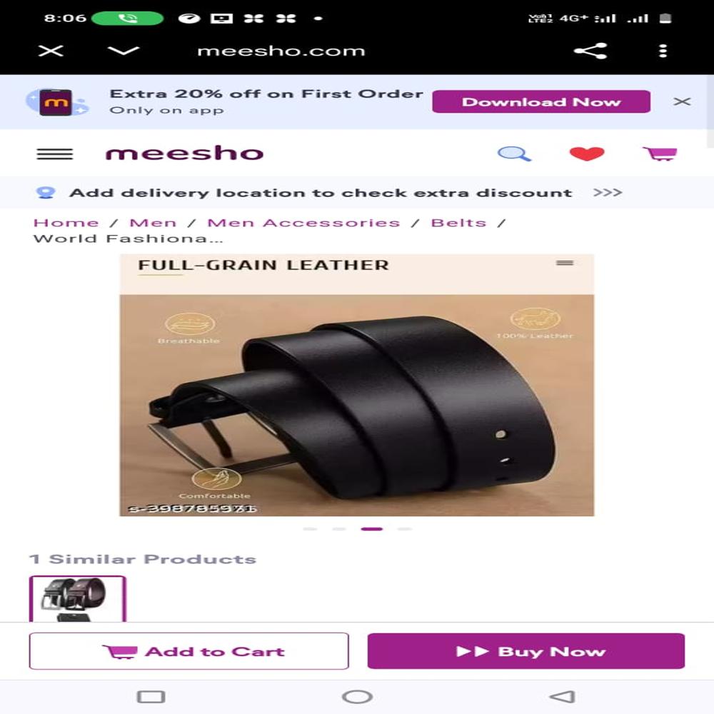 men's fashionable belt collection