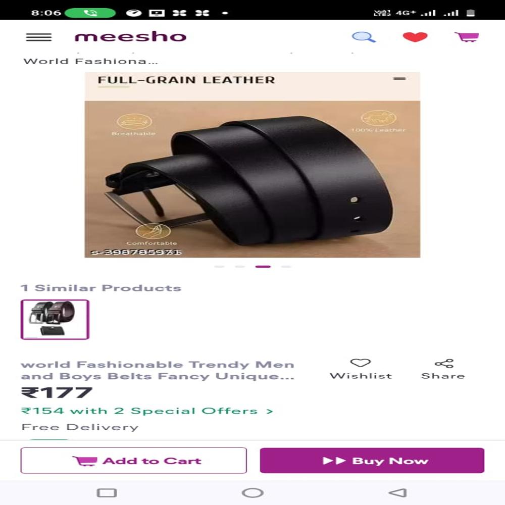 men's fashionable belt collection