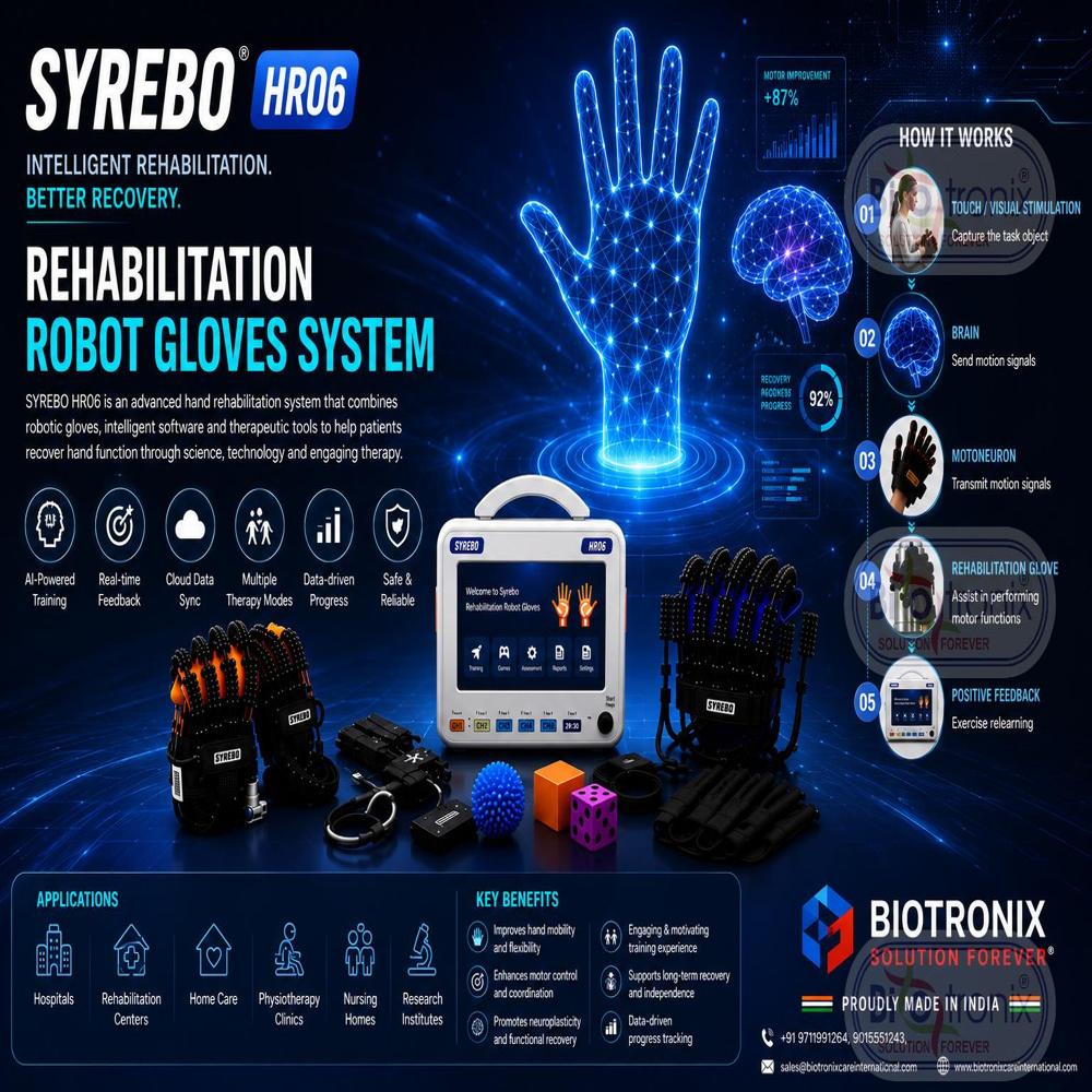 Smart Finger Rehabilitation Robot for Physiotherapy Clinics