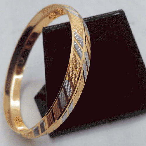 Mens Gold Plated Punjabi Sikhi Kada