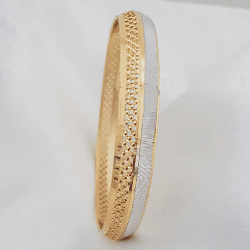 Mens Gold Plated Punjabi Sikhi Kada