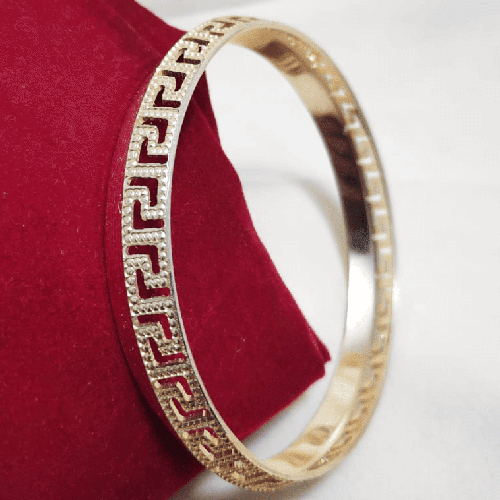 Mens Gold Plated Punjabi Sikhi Kada