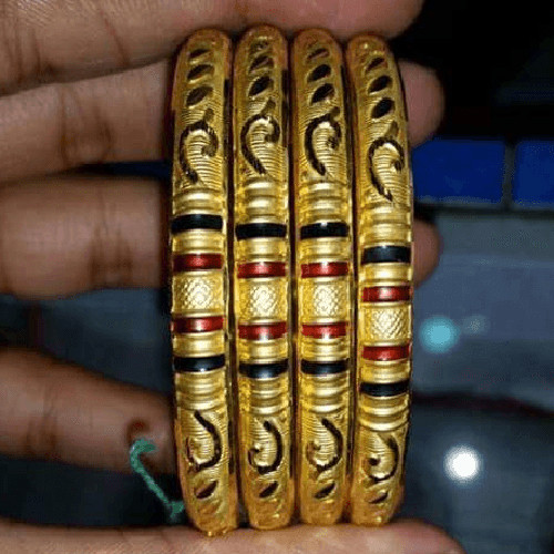 Half Round Circular Bangles