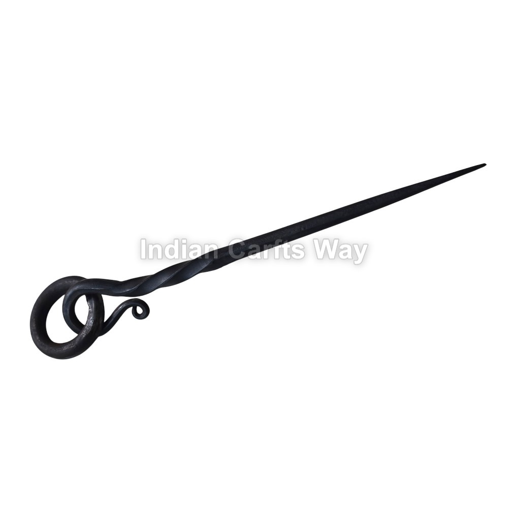 Hand Forged Medieval iron multipurpose Stick