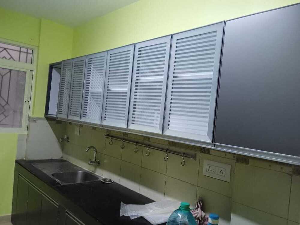 Solid Wood Modular Kitchen