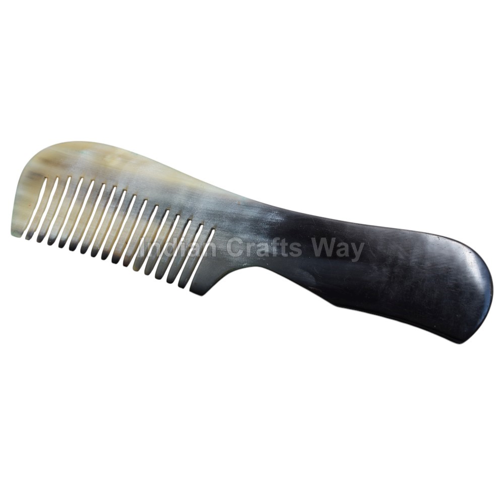 Handcrafted  Buffalo Horn Comb 