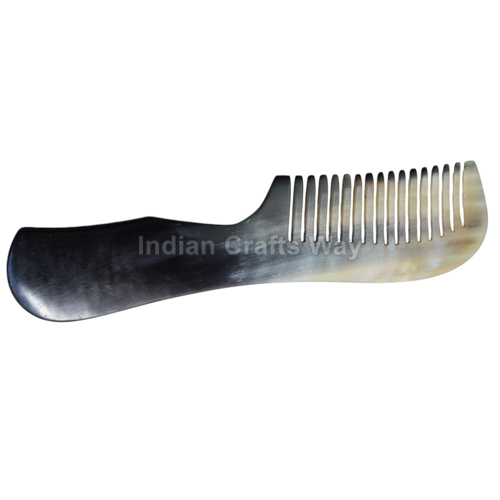 Handcrafted  Buffalo Horn Comb 
