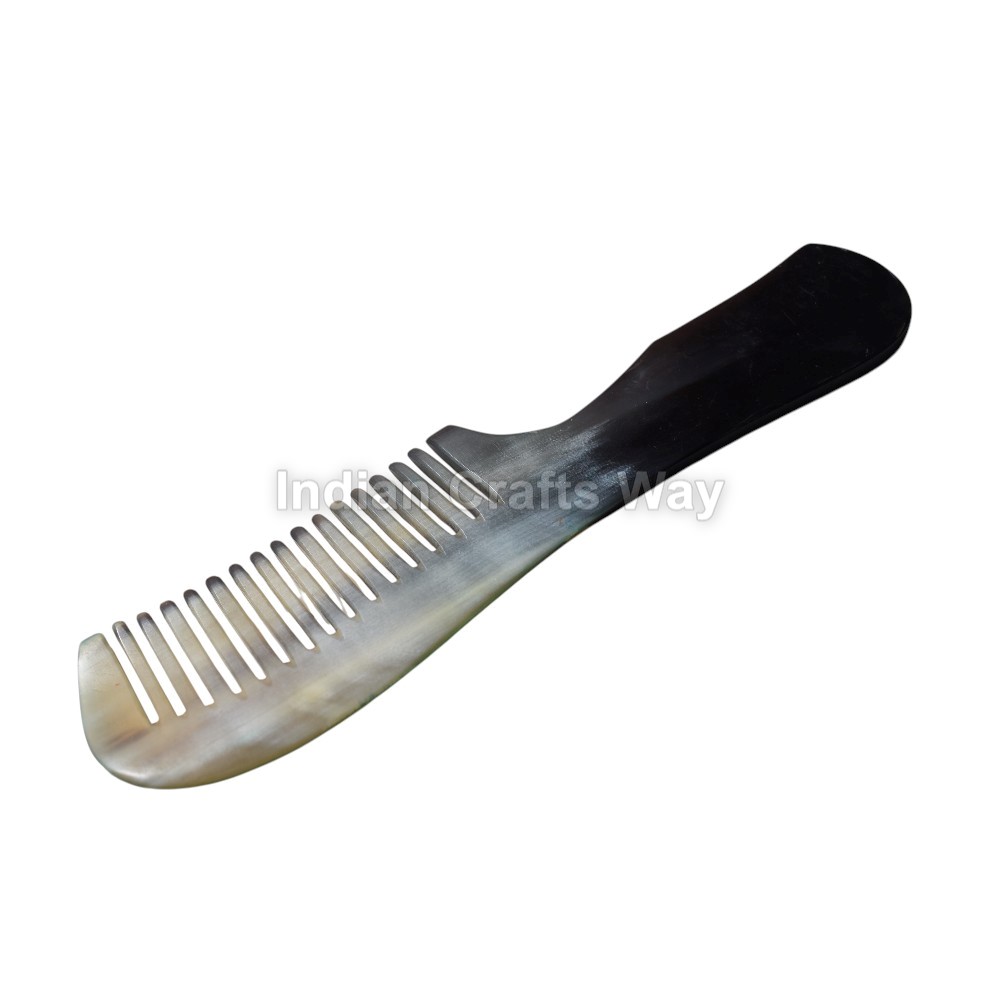 Handcrafted  Buffalo Horn Comb 