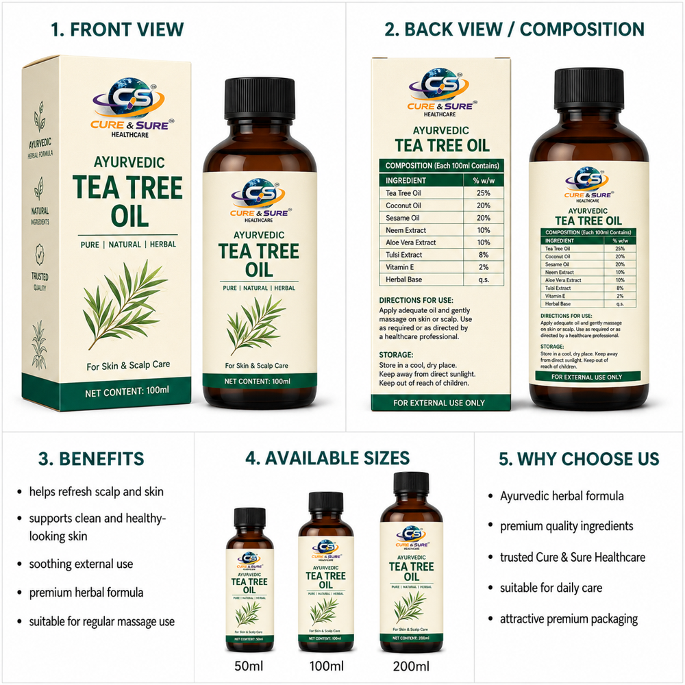 Ayurvedic Tea Tree Third Party Manufacturing