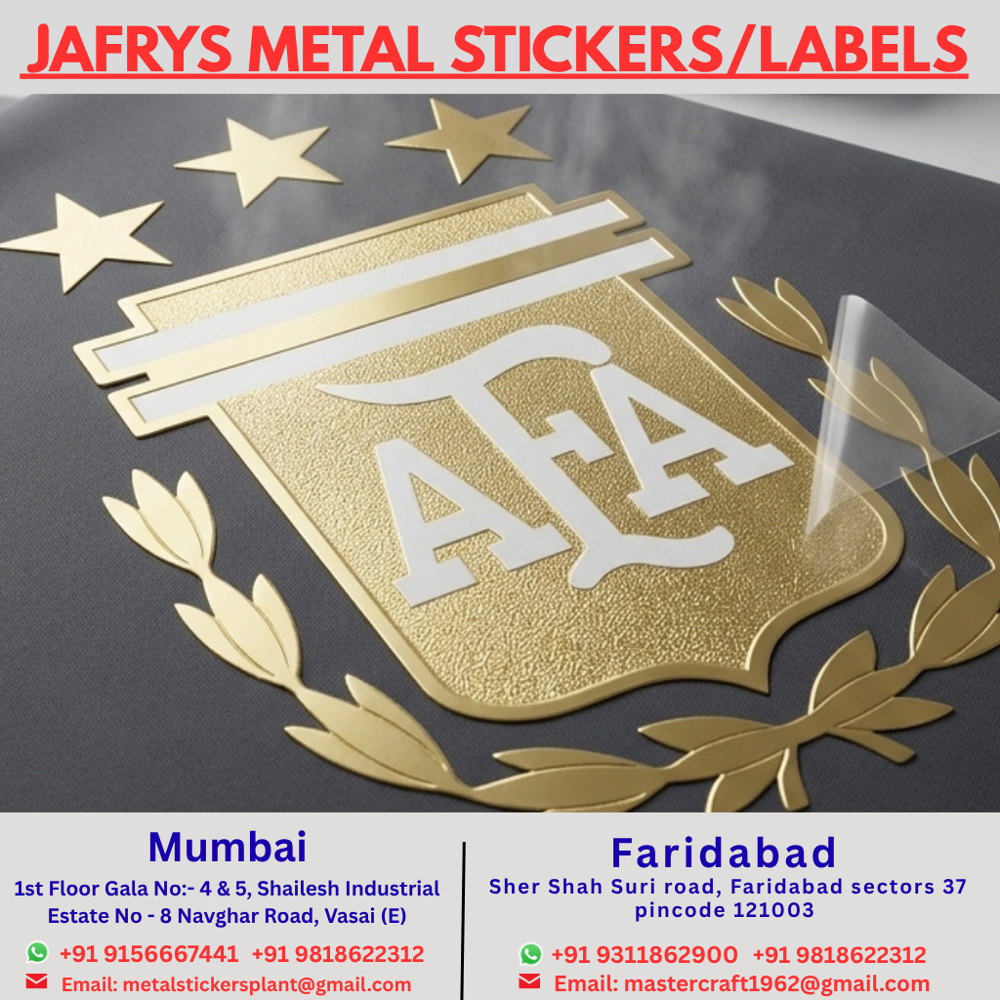 EP Metal Gold Sticker