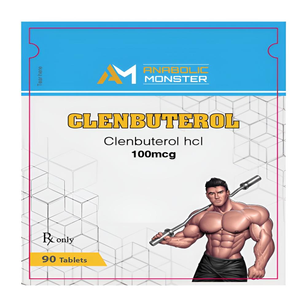 Anabolic Monster CLENBUTEROL, 100 MCG, 90 TABLETS