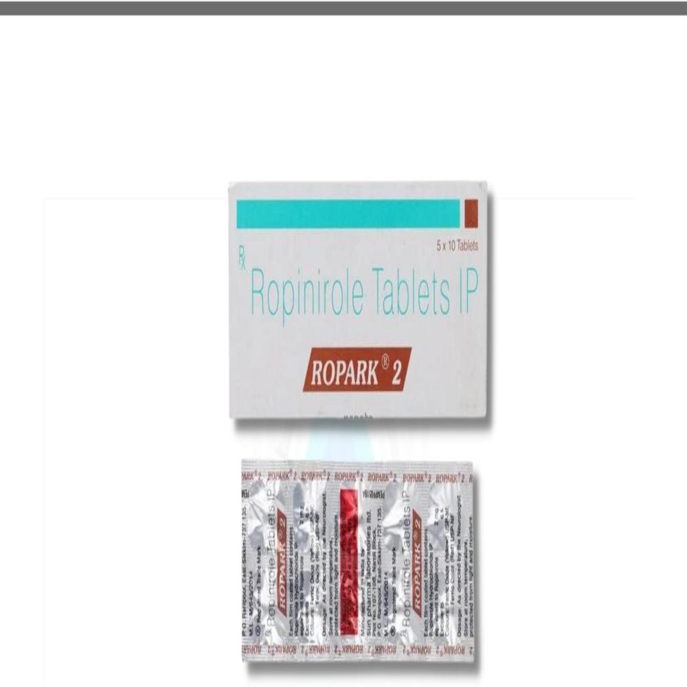Ropark 2mg Tablet - Ingredients: Ropinirole (Present As Ropinirole Hydrochloride)